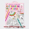 Fairy Land Colouring Poster