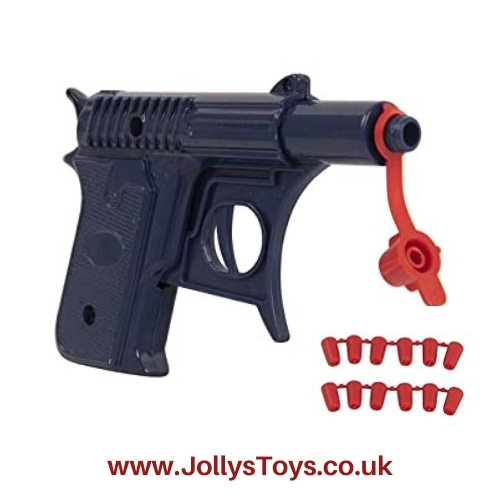 2x SPUD GUN CLASSIC 3-IN-1 SPUD CAP POTATO WATER GUN TOY PARTY FANCY DRESS UK 